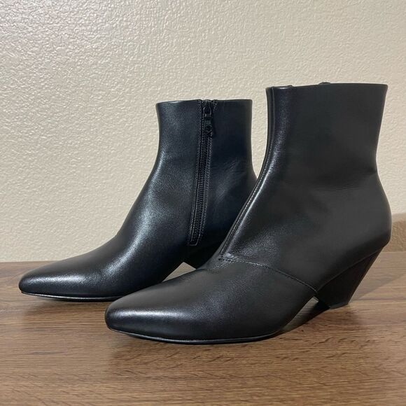 rag & bone Sleek Black Ankle Booties - Picture 1 of 10